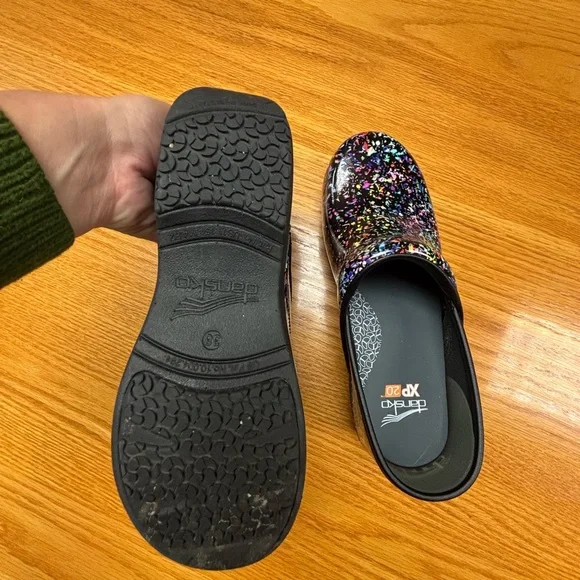 DANSKO XP 2.0 - Colorful Patent Leather Clogs - Picture 8 of 9